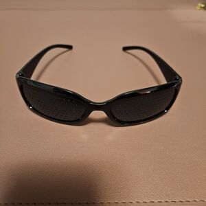 Stylish Pinhole Glasses | Black | O/S